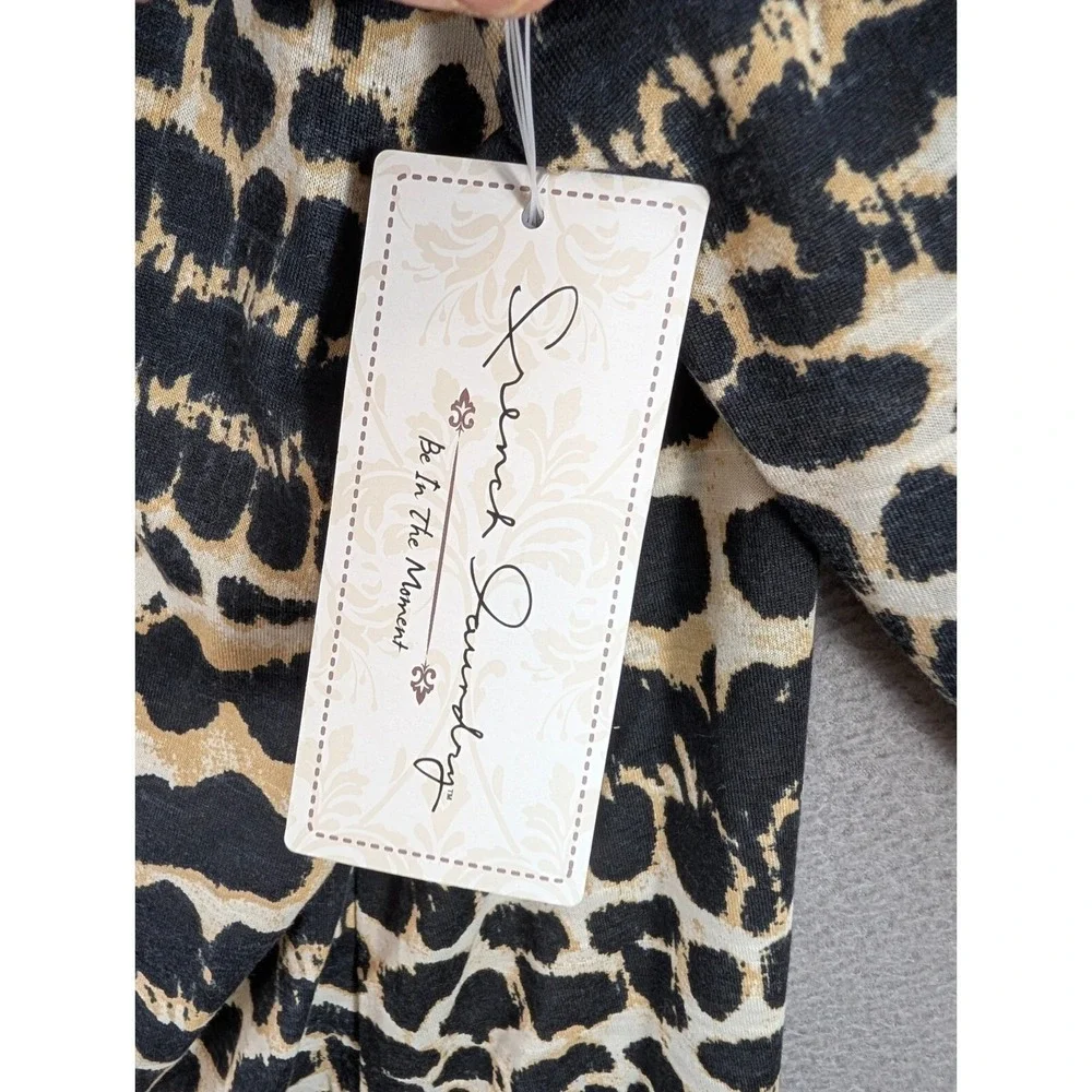 French Laundry Top Women's Size 3X Ruffle Front Bell Sleeve Vacation Boho NWT